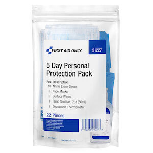 PERSONAL PROTECTION PACK 5-DAY 24/CS